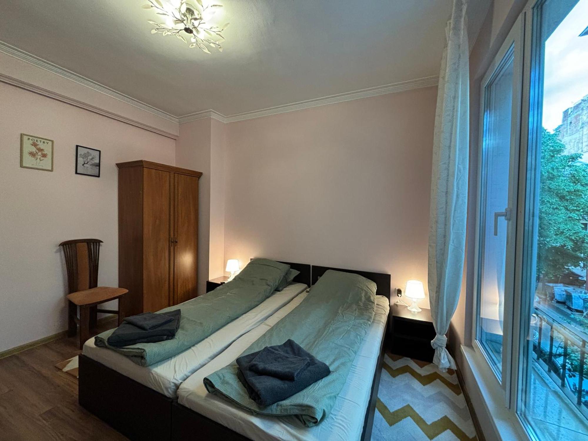 Quiet 2 Bedrooms Downtown Apart Sofia Eksteriør billede